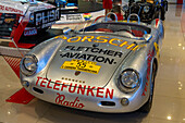 A 1954 Porsche 550 Spyder replica race car in the Museo Termas de Rio Hondo, Termas de Rio Hondo, Argentina.