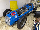 A 1949 Ferrari Type 166 racing automobile in the Argentine Automobile Club Museum, Buenos Aires in Argentina.