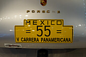 A 1954 Porsche 550 Spyder replica race car in the Museo Termas de Rio Hondo, Termas de Rio Hondo, Argentina.