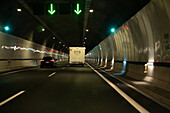 Road tunnel in Basque Country, Spain