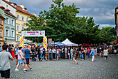 Traditioneller französischer Markt in Prag