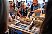 Traditioneller französischer Markt in Prag