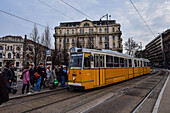 Straßenbahnlinie in Budapest