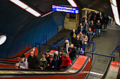 Stairs in Budapest subway