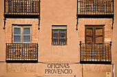 Oficinas Provencio in Segovia old center.