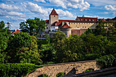 Views of Prague Castle from Queen Anne's Summer Palace, Prague