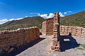 Adobe ruins at the Mirador de la Ventanita de los Valles Calchaquies between Cardones National Park & Payogasta, Argentina.