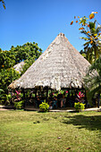 Traditional indigenous hut in Santa Marta, Colombia