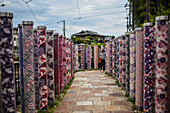 Kimono Forest in Kyoto, Japan