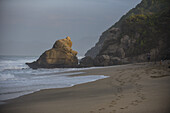 Beach in front of Finca Barlovento, Tayrona National Park, Colombia