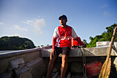 Boat tours in Don Diego River, Santa Marta, Colombia