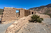 Adobe ruins at the Mirador de la Ventanita de los Valles Calchaquies between Cardones National Park & Payogasta, Argentina.