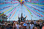 The Festival of Saint John of Sobrado, also known as Bugiada and Mouriscada de Sobrado, takes place in the form of a fight between Moors and Christians , locally known as Mourisqueiros and Bugios, Sao Joao de Sobrado, Portugal