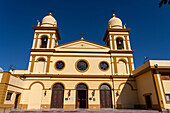 Die Kathedrale Unserer Lieben Frau vom Rosenkranz in Cafayate, Provinz Salta, Argentinien