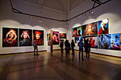 Exhibition of the Iconic Photographs by National Geographic photographer Steve McCurry at the Mucsarnok Palace of Art in Budapest, Hungary