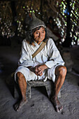 Kogi mamo (priest) and family. The Sierra Nevada de Santa Marta is home to the remnants of the Native American Tairona Culture. Koguis live in Resguardos Indigenas (Indian reserves) located in the mid-highland