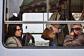 Tram line in Budapest