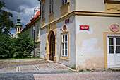 Hradcany Loreto Square and Loreta Hotel in Prague