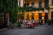 La Corte restaurant terrace in Prague