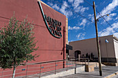 The sign on the front of the Museo de la Vid y el Vino or Museum of the VIne and the Wine in Cafayate, Argentina.