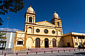 Die Kathedrale Unserer Lieben Frau vom Rosenkranz in Cafayate, Provinz Salta, Argentinien