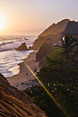 Beach in front of Finca Barlovento, Tayrona National Park, Colombia