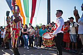 The Festival of Saint John of Sobrado, also known as Bugiada and Mouriscada de Sobrado, takes place in the form of a fight between Moors and Christians , locally known as Mourisqueiros and Bugios, Sao Joao de Sobrado, Portugal