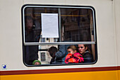 Straßenbahnlinie in Budapest