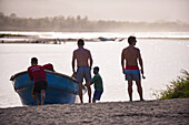 Mouth of the Don Diego River and the Caribbean Sea, Colombia