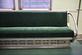 Interior of subway in Kyoto, Japan