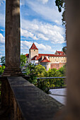 Views of Prague Castle from Queen Anne's Summer Palace, Prague