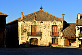 Big house in the Main Square of the medieval town of Pedraza.