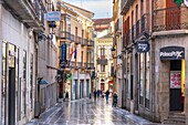 Straßenszene, Avila, Kastilien-León, Spanien, Europa