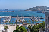 Port of Cartegna, Cartagena, Murcia, Spain, Europe