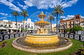 Plaza de Espana, Merida, Estremadura, Spain, Europe