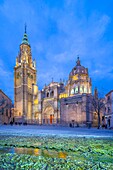 Primatial Cathedral (Toledo Cathedral), UNESCO World Heritage Site, Toledo, Castile-La Mancha, Spain, Europe