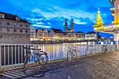 Limmat River, Zurich, Switzerland, Europe