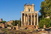 Kirche San Lorenzo degli Speziali in Miranda auf dem Forum Romanum, Kaiserforen, Rom, Latium, Italien, Europa