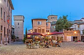 Gefängnisturm, Essigfabrik, Castelvetro di Modena, Modena, Emilia-Romagna, Italien, Europa