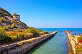 Paola Tower (Torre Paola), Sabaudia, Latina, Lazio, Italy, Europe