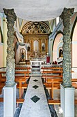 Kirche der Madonna delle Grazie, Carpinone, Isernia, Molise, Italien, Europa