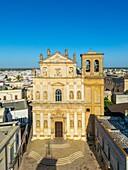 Mother Church of All Saints, old town, Mesagne, Brindisi, Salento, Apulia, Italy, Europe