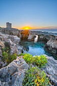 Natural swimming pool, Tricase, Lecce, Salento, Apulia, Italy, Europe