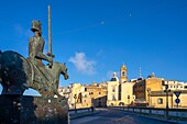 St. Francis Bridge, Caltagirone, Val di Noto, UNESCO World Heritage Site, Catania, Sicily, Italy, Mediterranean, Europe