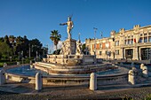 Neptunbrunnen, Messina, Sizilien, Italien, Mittelmeer, Europa