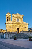 Die Kirche San Michele, Palazzolo Acreide, Val di Noto, Siracusa, Sizilien, Italien, Mittelmeerraum, Europa