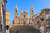 Mother Church (Chiesa Madre), Palma di Montechiaro, Agrigento, Sicily, Italy, Mediterranean, Europe