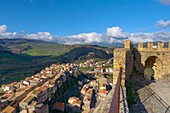 Sperlinga Castle, Sperlinga, Enna, Sicily, Italy, Mediterranean, Europe