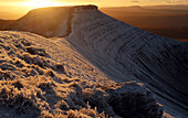 Brecon Beacons im Winter, Südwales, Vereinigtes Königreich, Europa