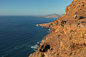 View over the west coast near Mirador de Balcon, La Aldea de San Nicolas; Gran Canaria, Canary Islands, Spain, Atlantic, Europe